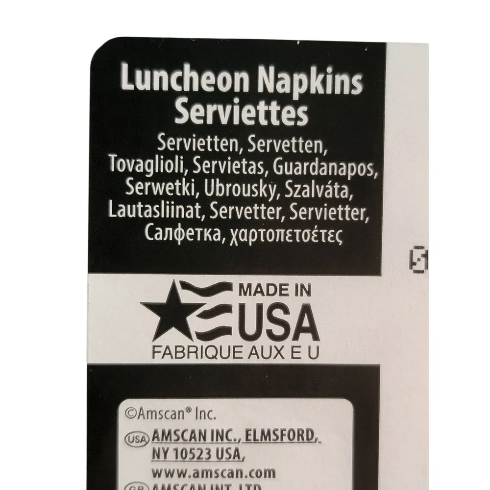 Pokemon Pikachu Napkins Luncheon Party Supplies‎ 16 Count New 2 pack